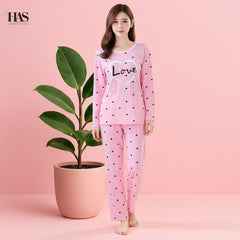 Pink Love Women NIghtSuit Pj