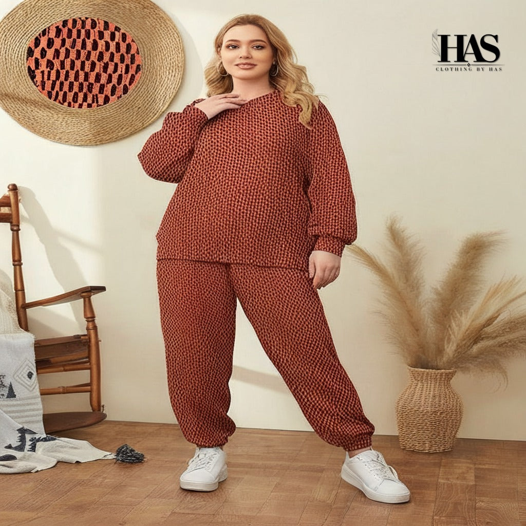 Stay cozy and chic in our premium two-piece winter set — perfect for everyday wear, lounging, or casual outings.Clothing By HAS