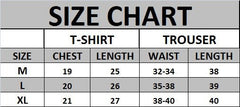 Black 3 Piece Lounge wear Nightwear Sleepwear For Women Let Me Sleep Print - Clothing By Has
