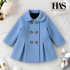 “Tiny coat, big style  Perfect for cozy and classy days.”