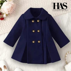 “Tiny coat, big style  Perfect for cozy and classy days.”